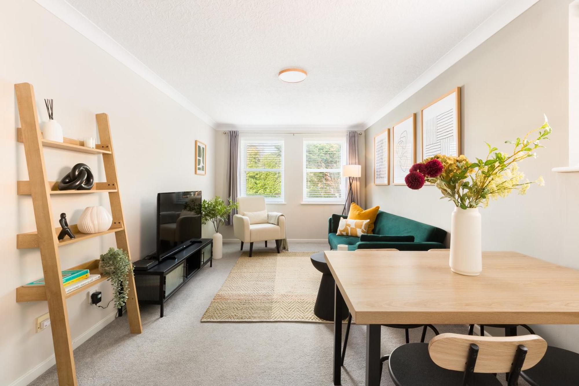 Modern 2-Bedroom Apartments With Free Parking In Royal Leamington Spa Exterior foto